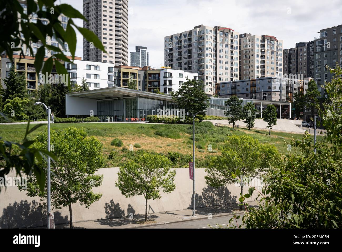 Seattle Olympic Sculpture Park Foto Stock