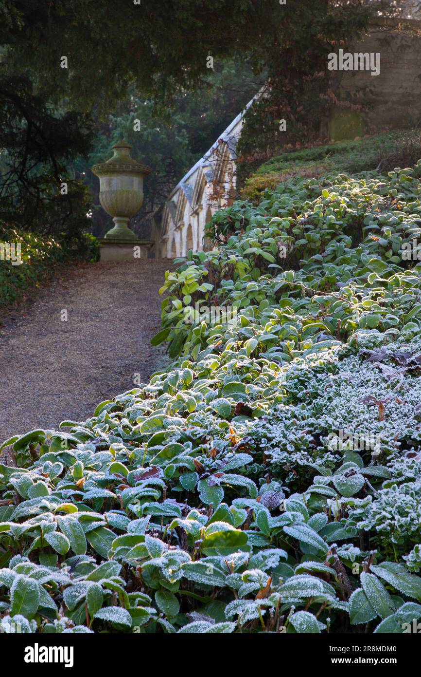 Rousham House and Gardens, Oxfordshire, Inghilterra Foto Stock