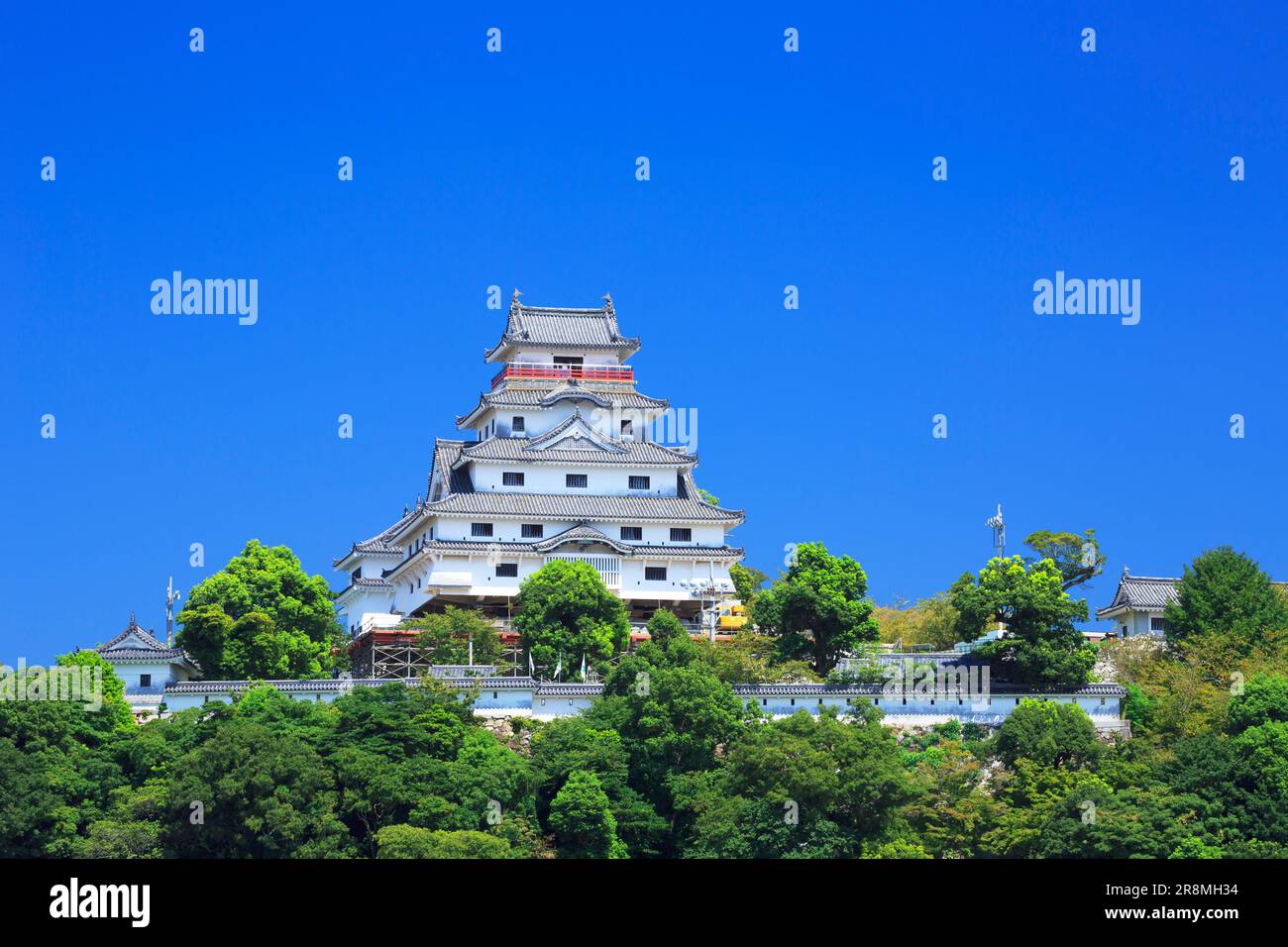 Il castello di Karatsu Foto Stock