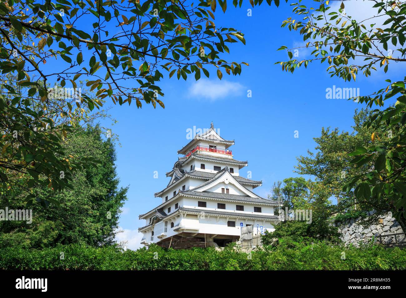 Il castello di Karatsu Foto Stock