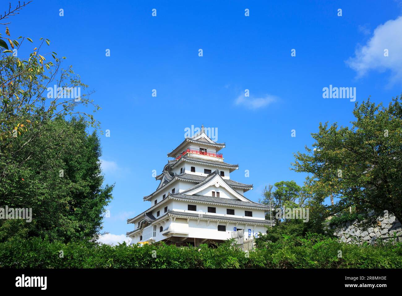 Il castello di Karatsu Foto Stock