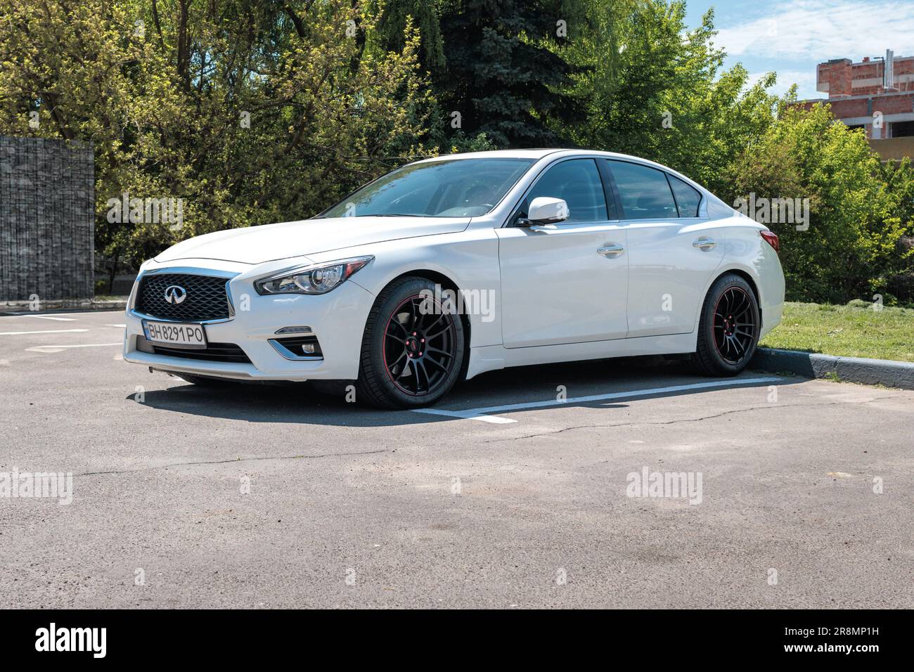 Infiniti Q50 (V37) (prodotto da Nissan) Foto Stock