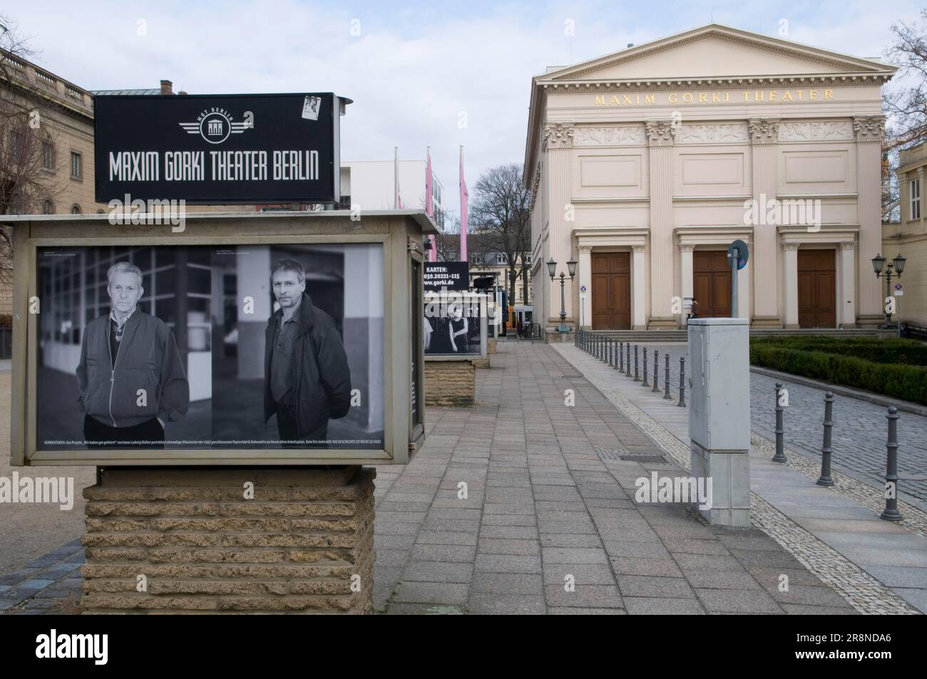 Maxim Gorki Theatre, Berlino, Germania Foto Stock