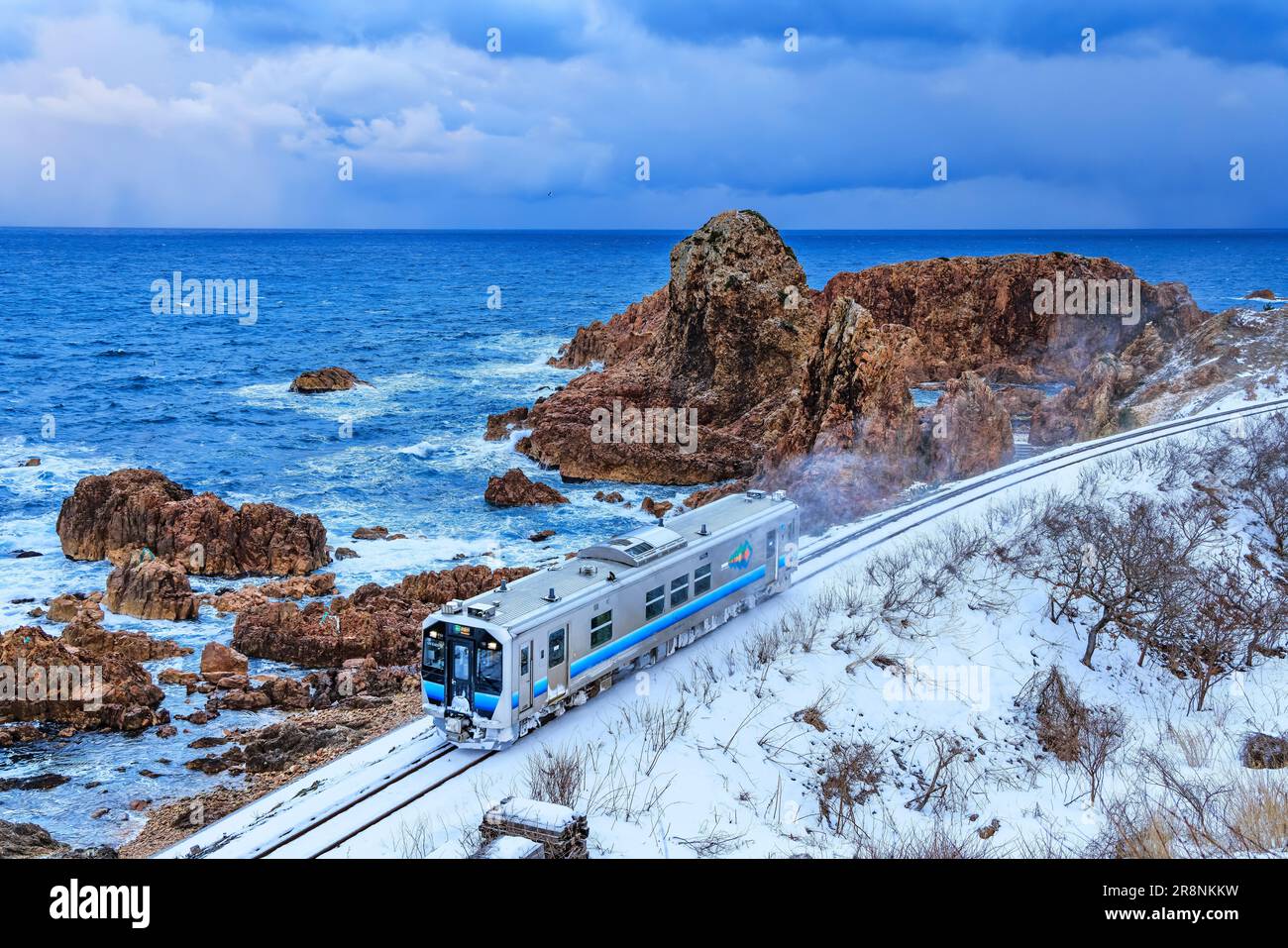 Gono Line in inverno Foto Stock