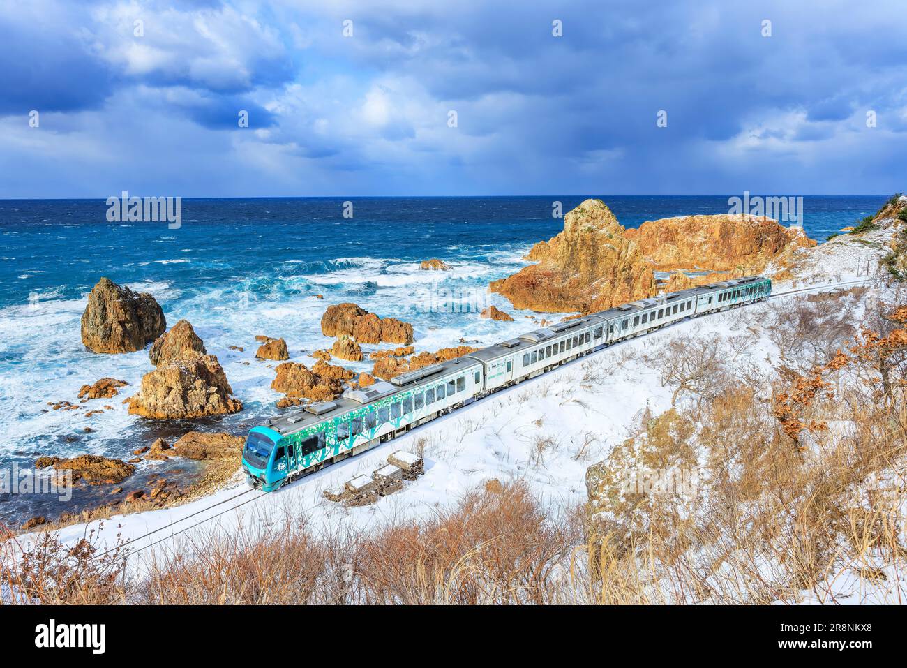 Gono Line in inverno Foto Stock