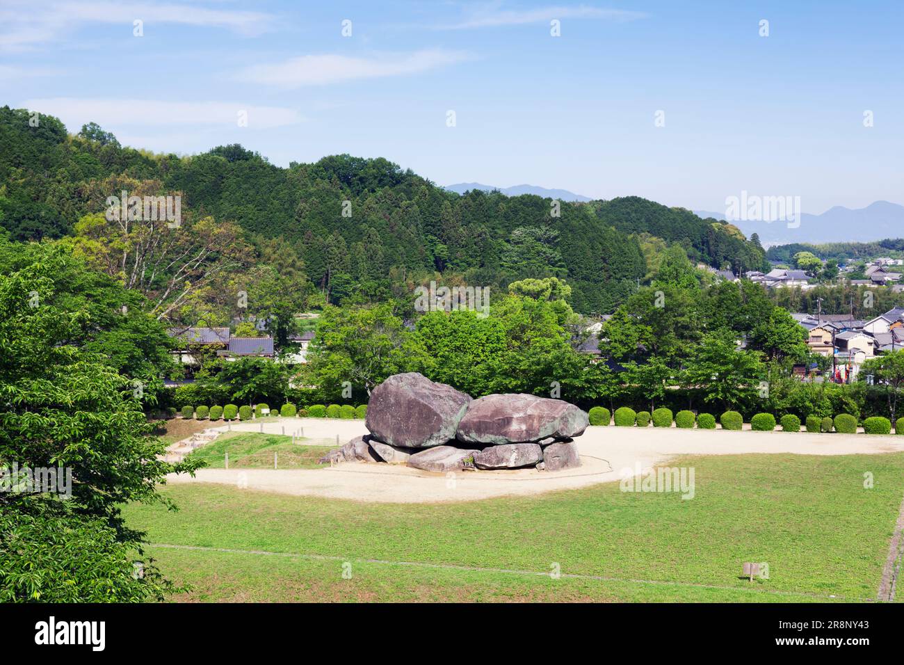 Ishibutai Kofun Tomba Foto Stock