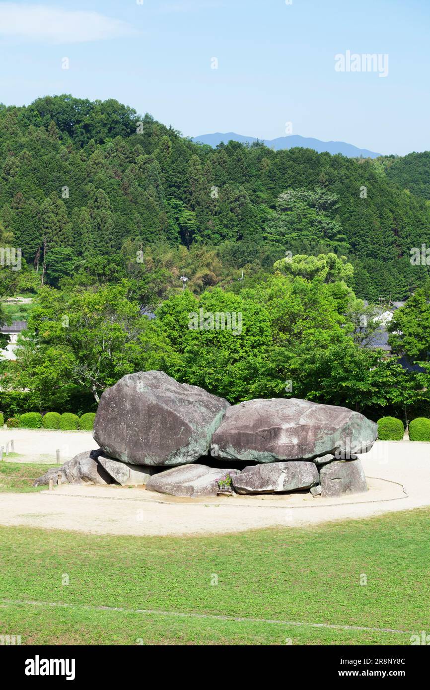 Ishibutai Kofun Tomba Foto Stock