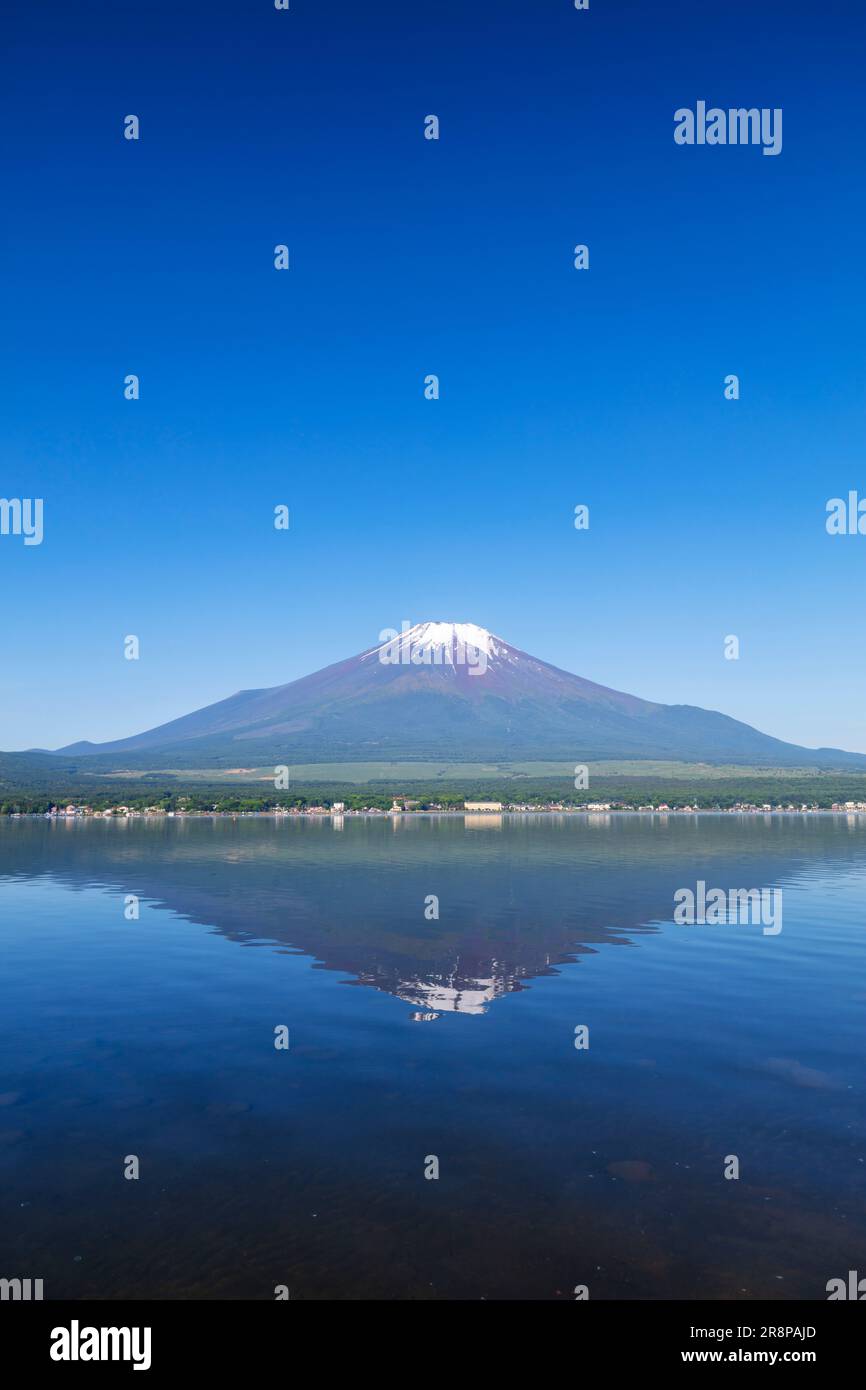 Lago Yamanakakako e Mt. Foto Stock