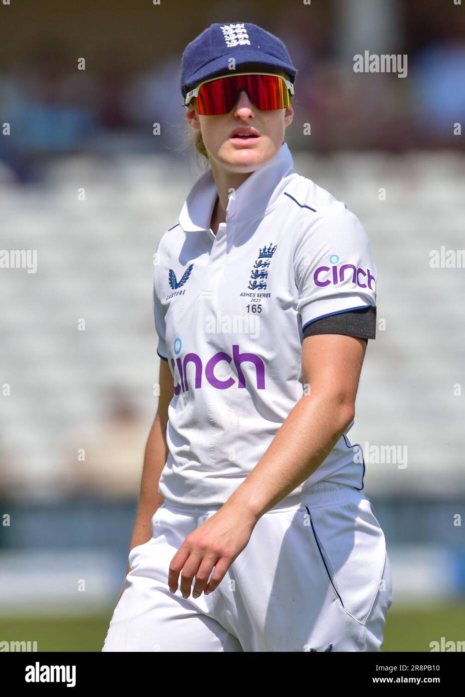 Trent Bridge Cricket Stadium, Nottingham, Regno Unito. 22 giugno 2023. Inghilterra Ladies v Australia Ladies in the Ashes Cricket Test Match. Immagine: Mark Dunn/Alamy Live News, Foto Stock