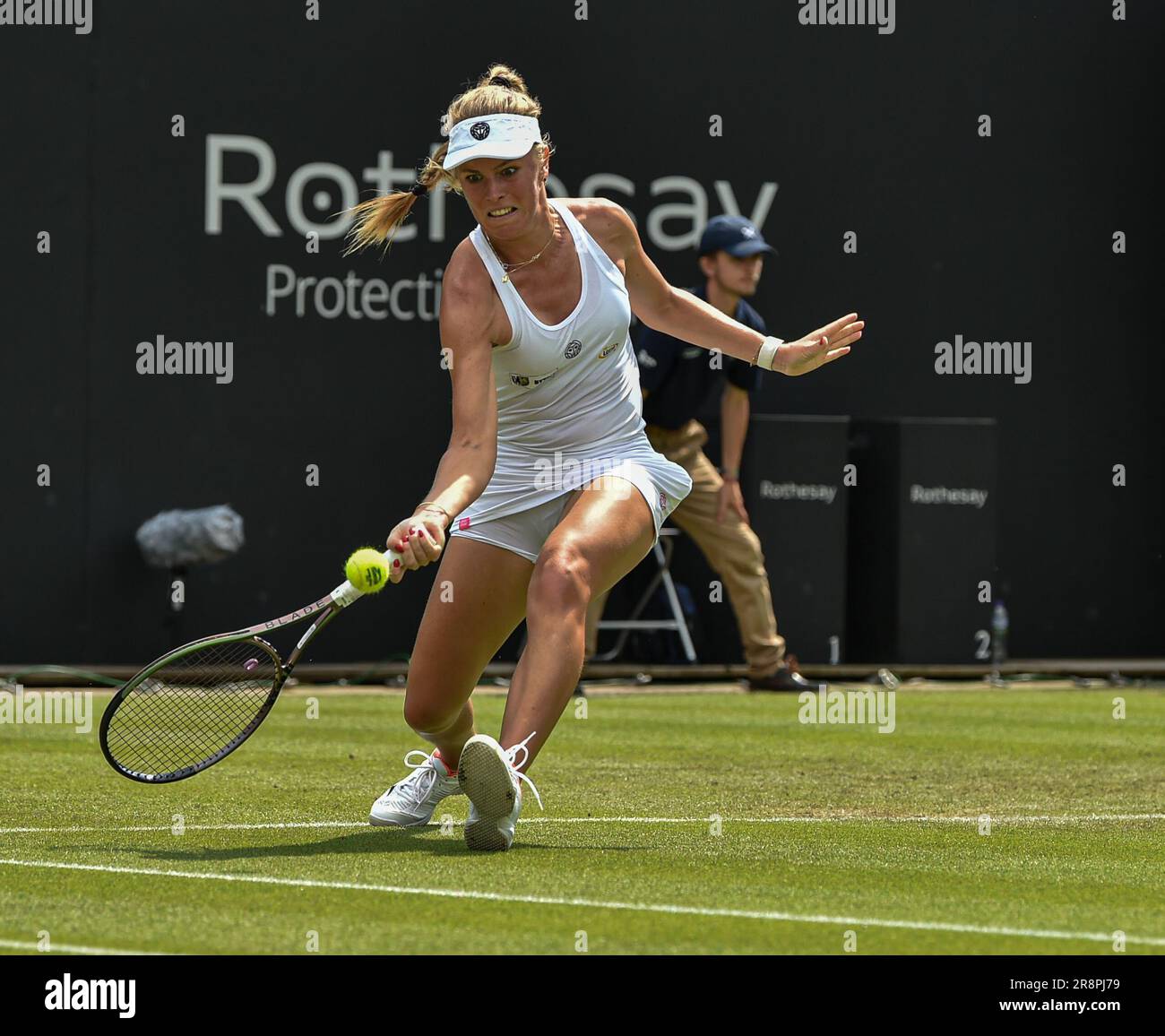 22nd giugno 2023; Edgbaston Priory Club, Birmingham, Inghilterra: Rothesay Classic Birmingham, giorno 4; Magdalena Frech (POL) Foto Stock