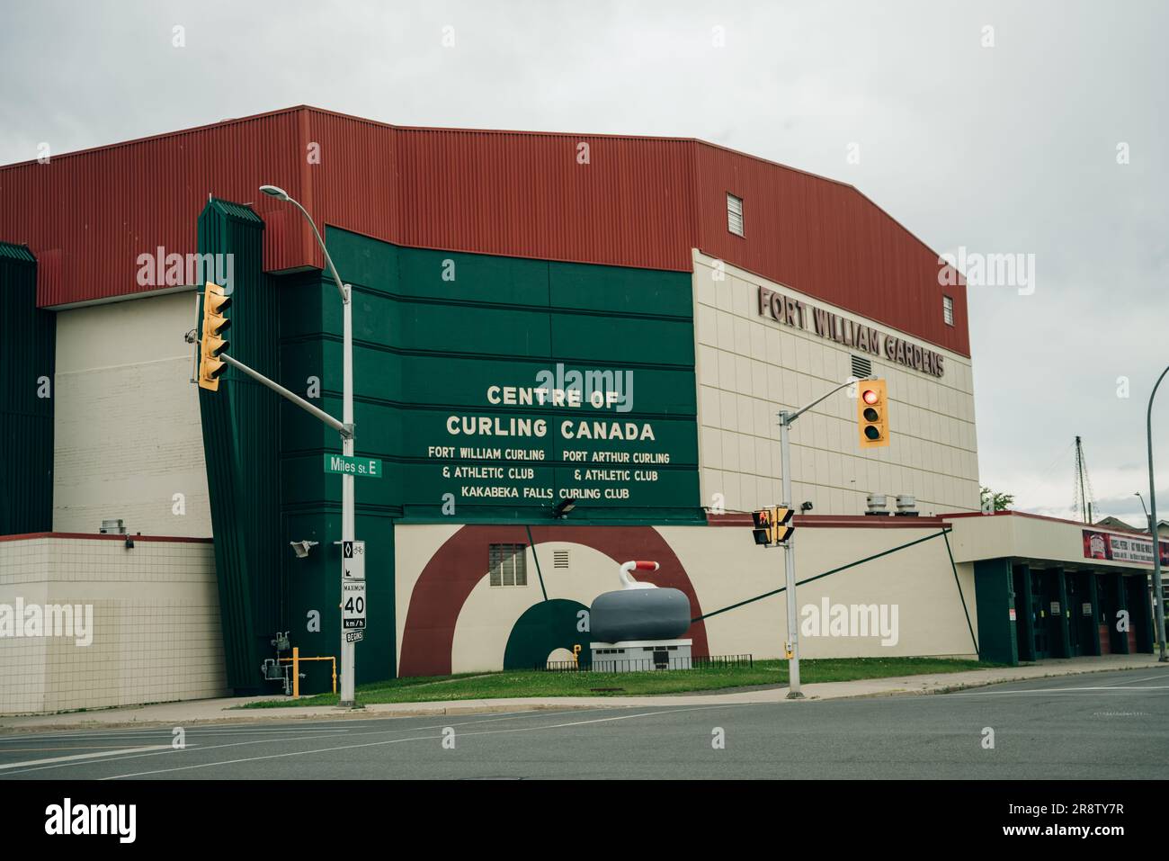 chiesa nella città di thunder bay, canada - maggio 2023. Foto di alta qualità Foto Stock