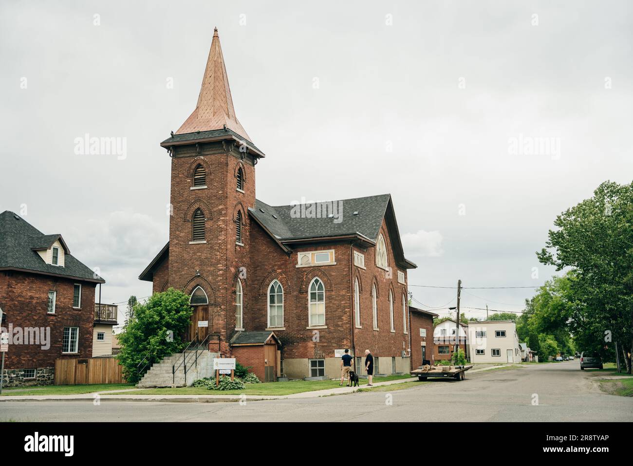 chiesa nella città di thunder bay, canada - maggio 2023. Foto di alta qualità Foto Stock