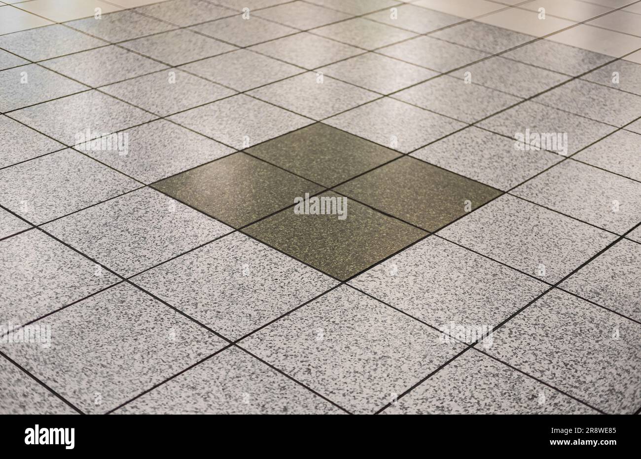 Pavimenti in pietra lucidata, motivi e superficie di marmo e granito, materiali per decorazione, sfondi, texture, design d'interni.terazzo T. Foto Stock