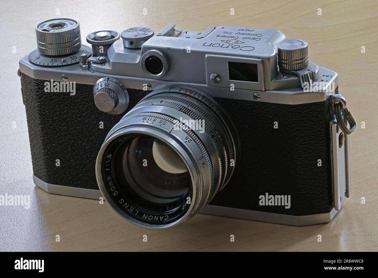 Fotocamera Canon EP Range Finder vintage Foto Stock