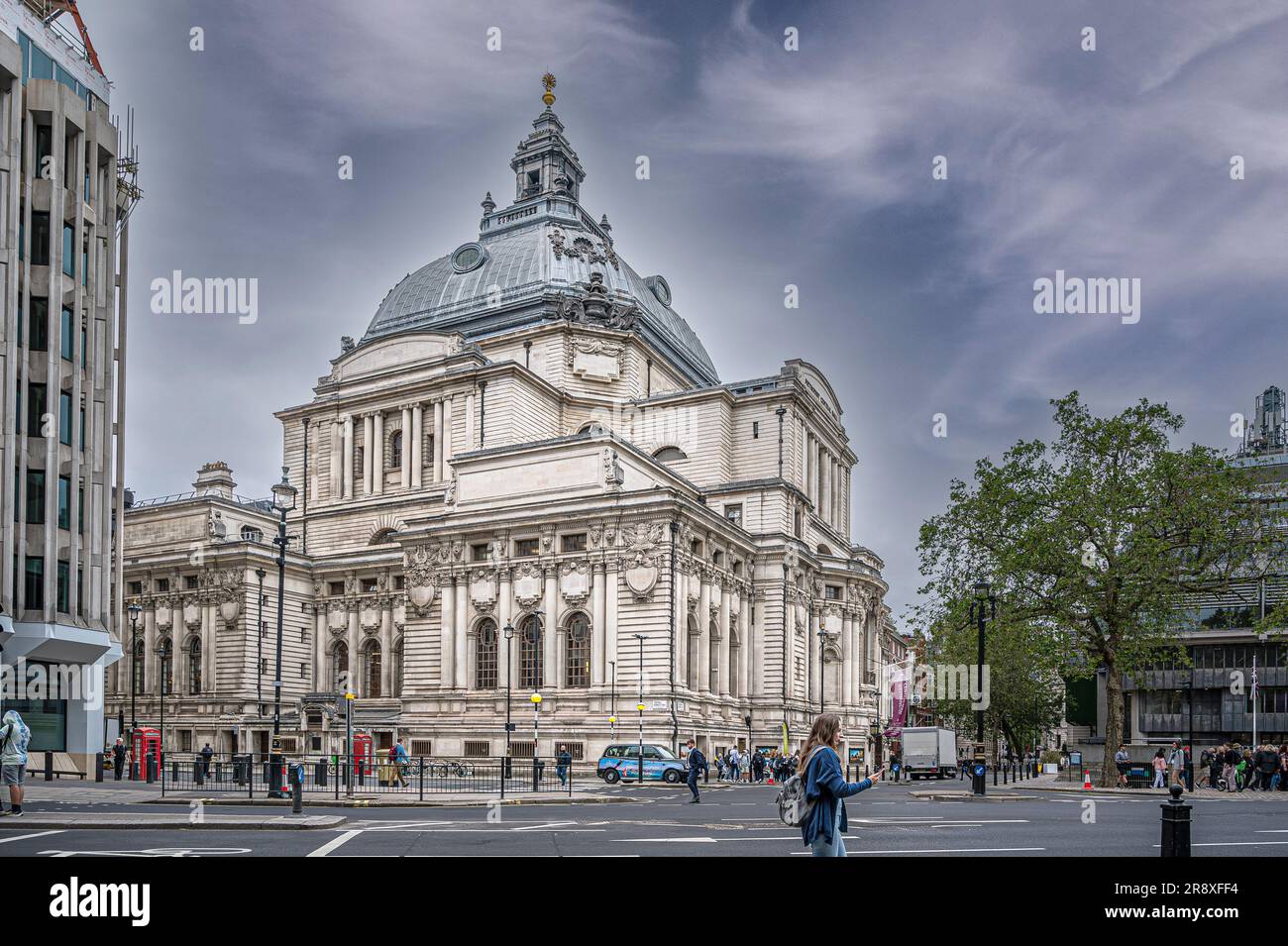 La Methodist Central Hall di Londra Foto Stock