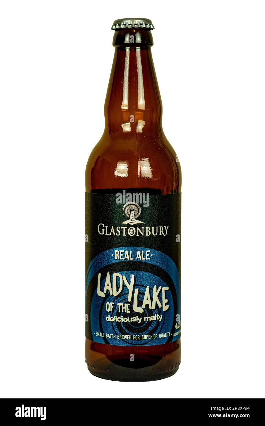 Glastonbury Brewing Co - Lady of the Lake - Alc 4,2% abv. Foto Stock