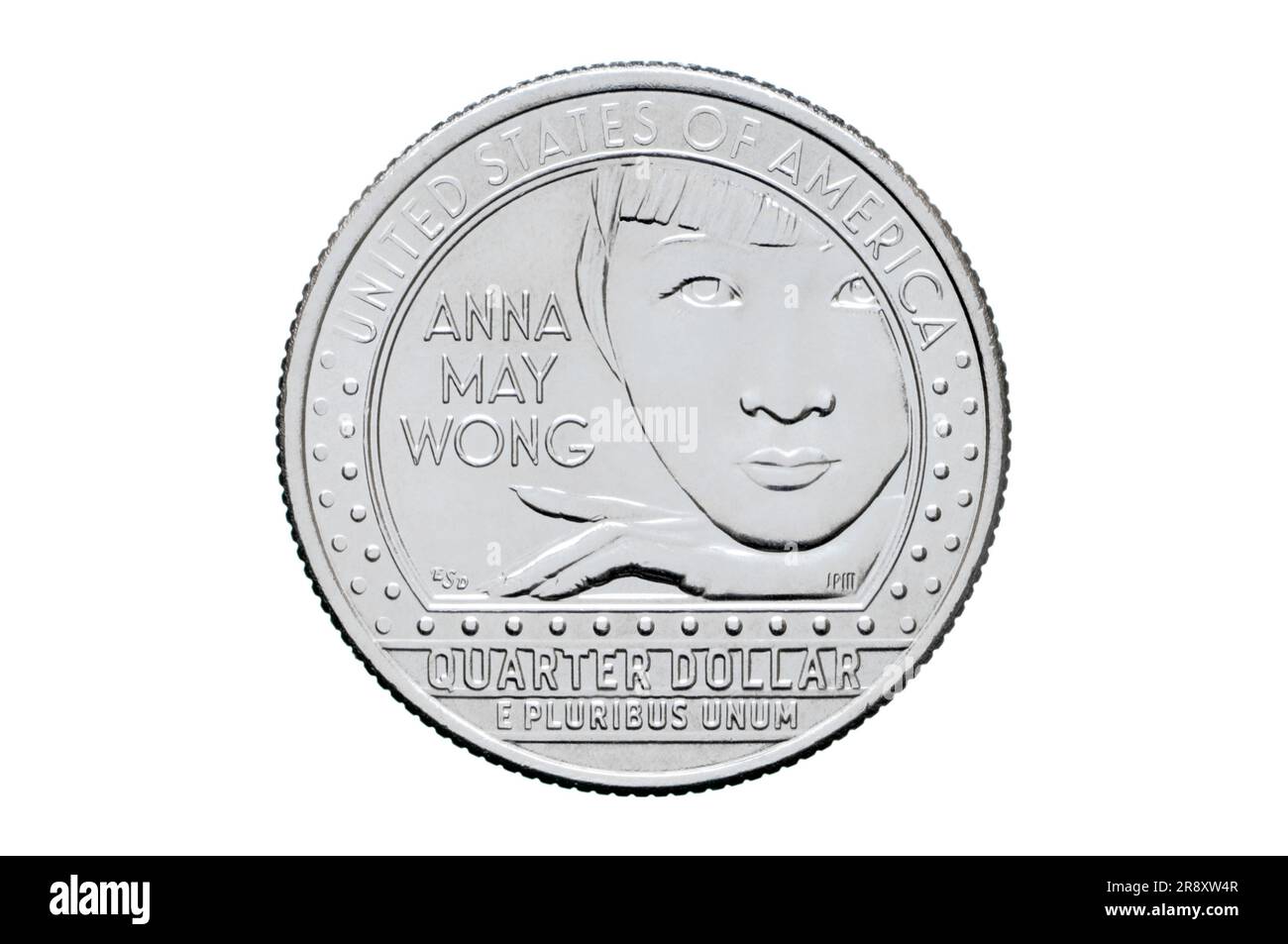Anna May Wong Quarter Foto Stock