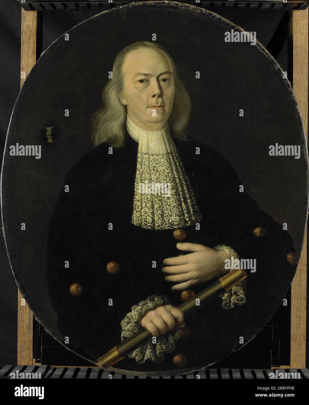 Ritratto di Abraham van Riebeeck (1653-1713), c.1700. Foto Stock