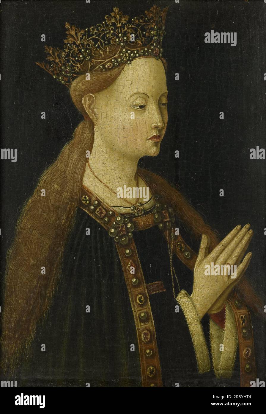 La Vergine, 1500 circa. Foto Stock