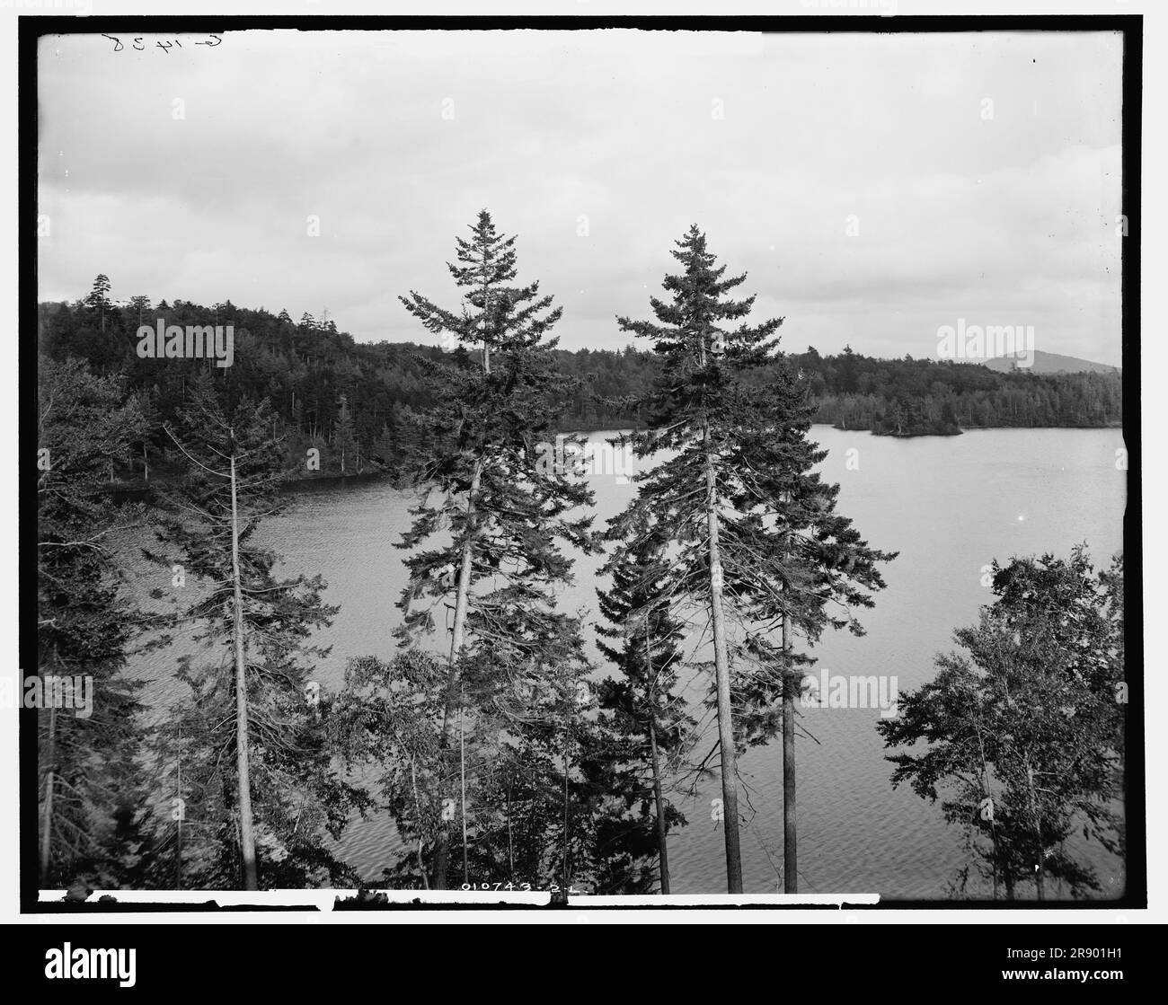 Upper St Lago Regis, monti Adirondack, c.between 1900 e 1906. Foto Stock