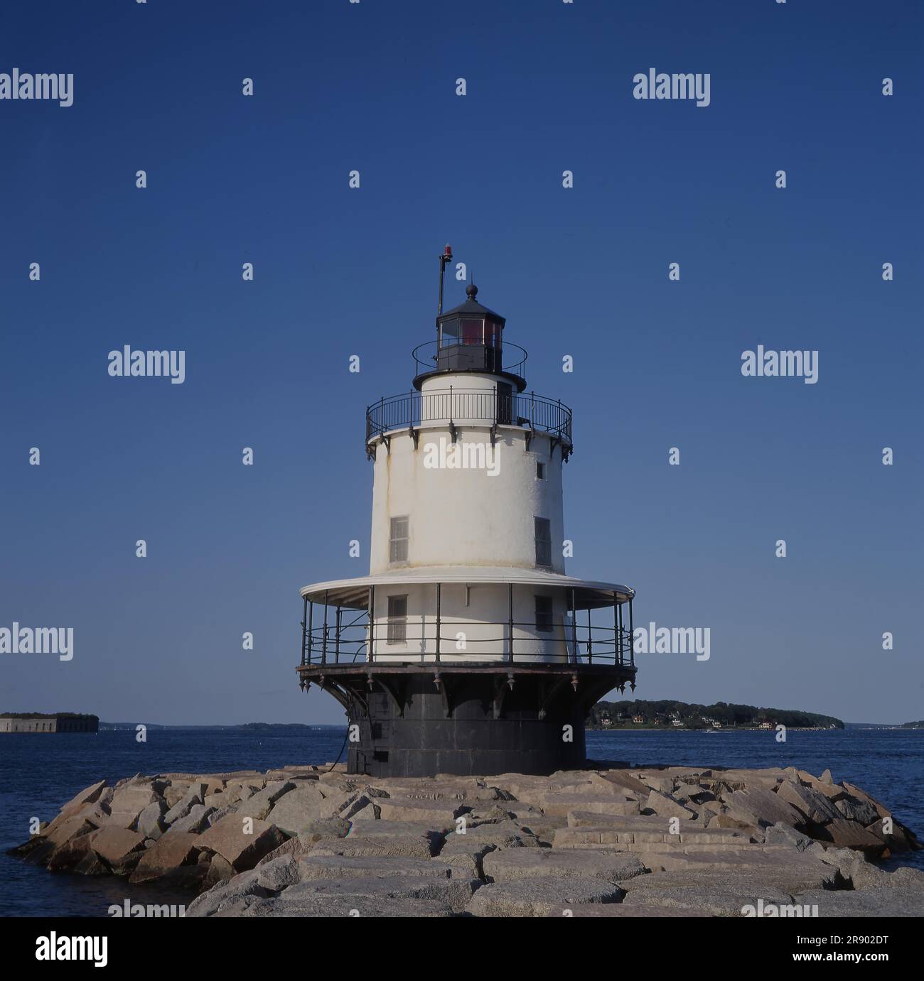 Spring Point Ledge, Portland, Maine, USA Foto Stock