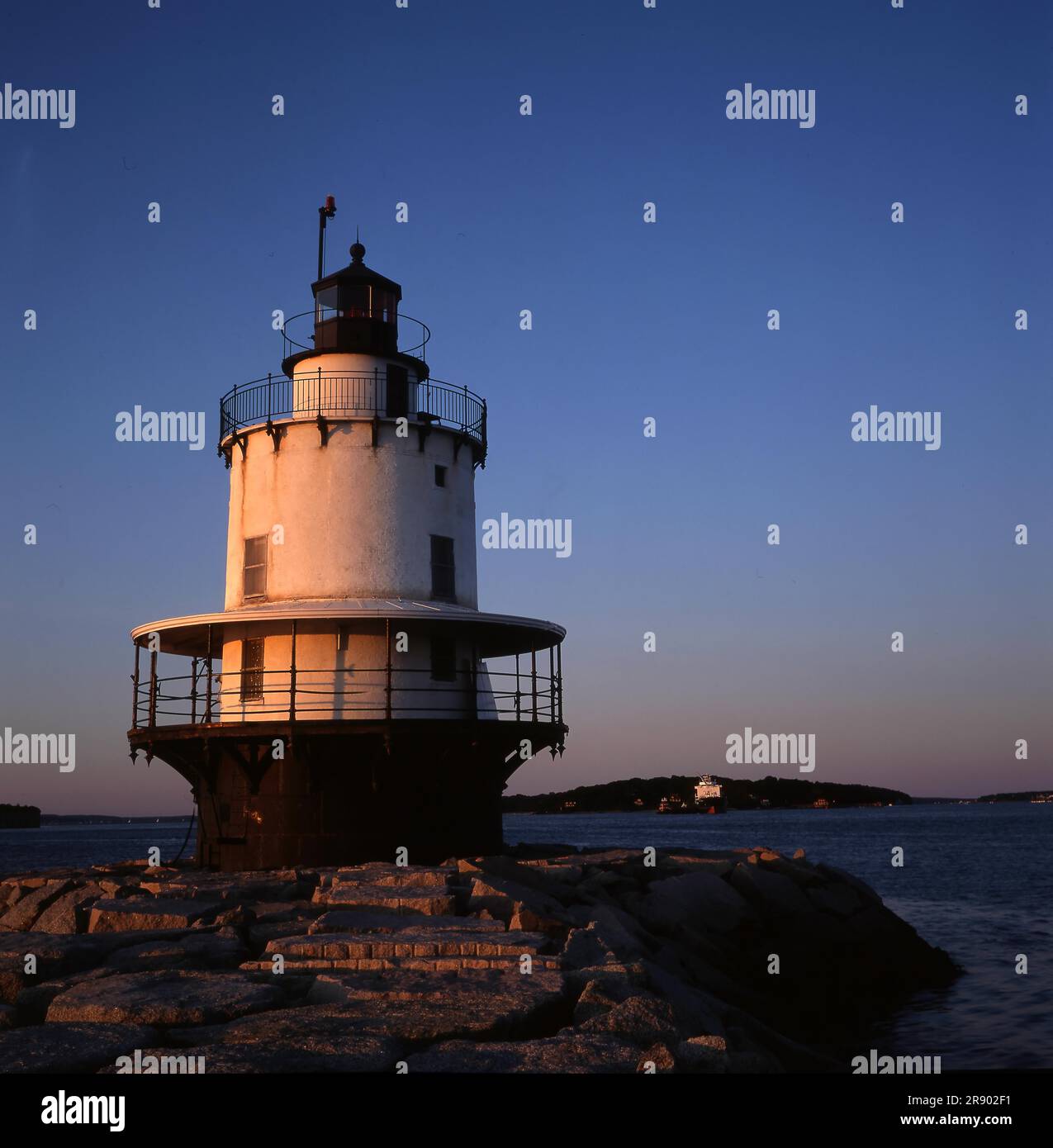 Spring Point Ledge, Portland, Maine, USA Foto Stock