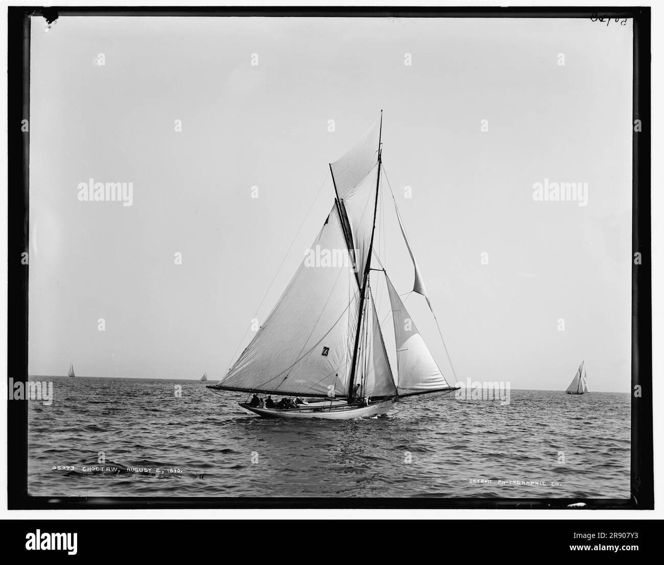 Choctaw, 2 agosto 1890. Foto Stock