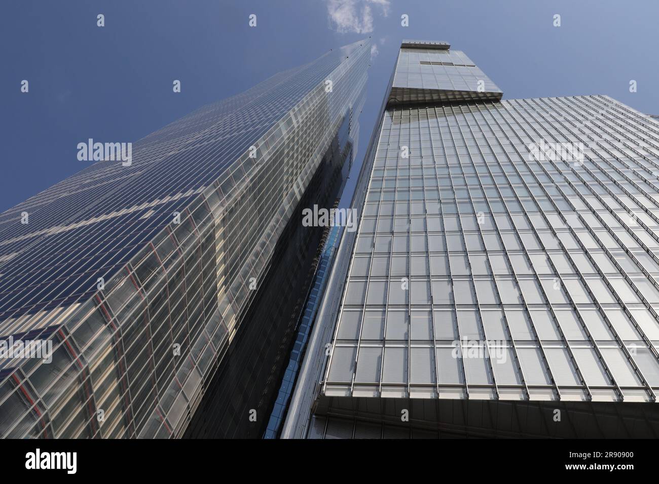 22 Bishopsgate e 8 Bishopsgate London giugno 2023 Foto Stock