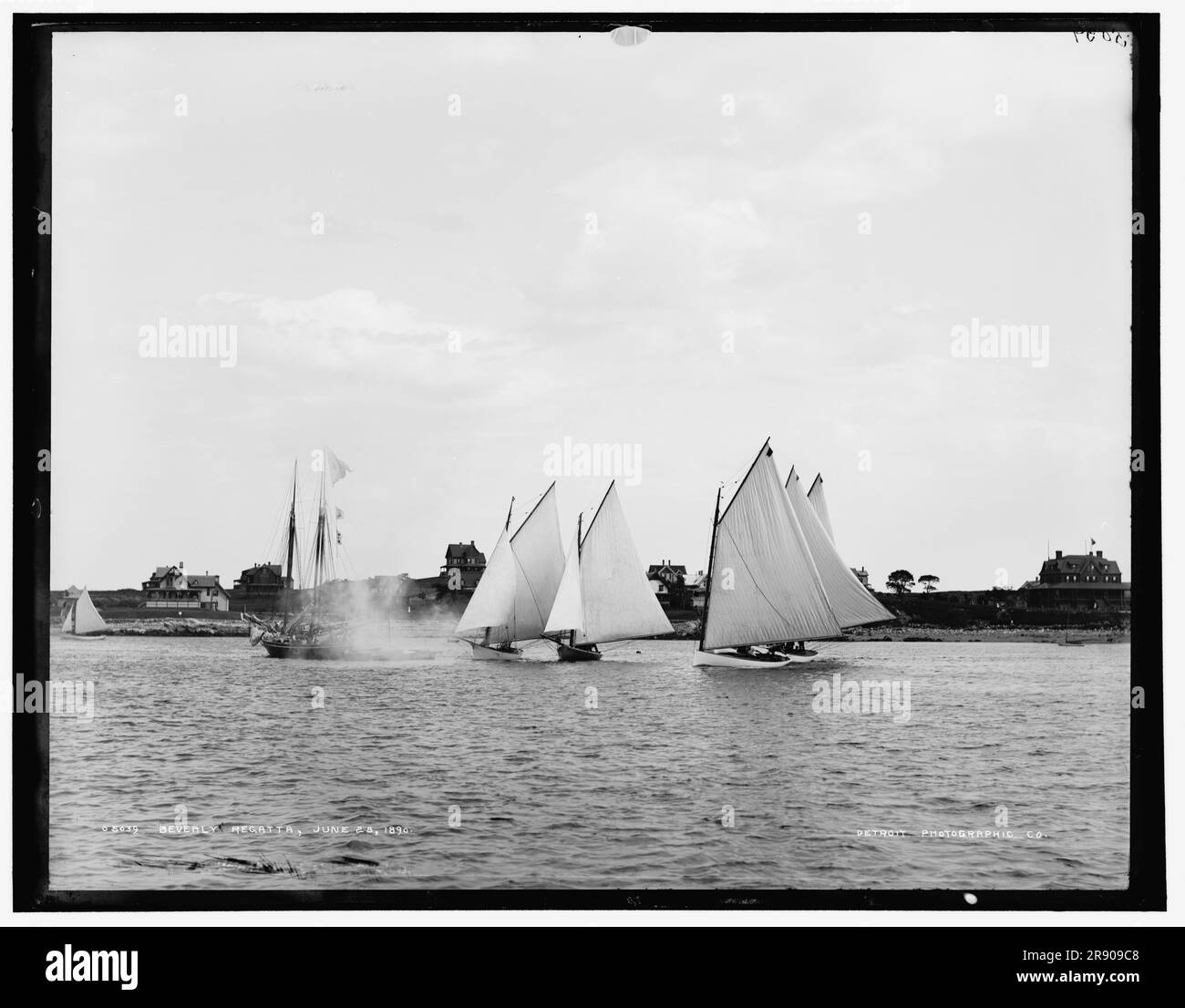 Regata di Beverly, 1890 giugno 28. Foto Stock