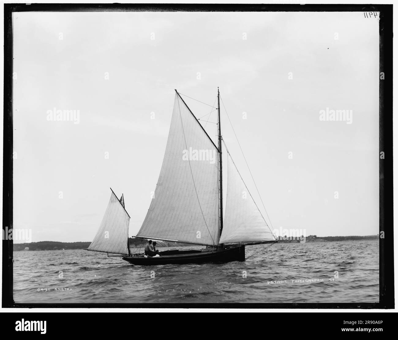 Aneto, tra il 1883 e il 1899. Foto Stock