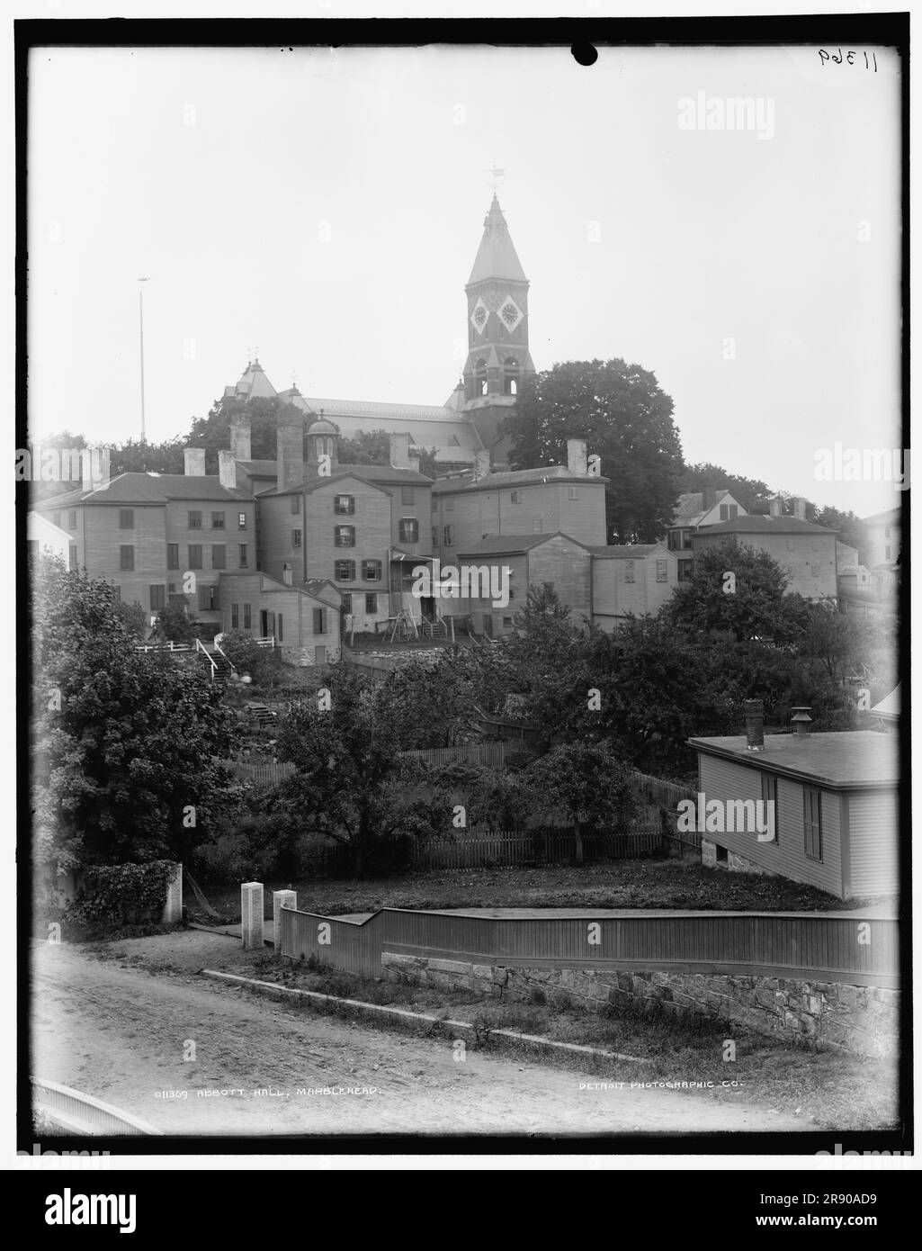 Abbott [sic] Hall, Marblehead, tra il 1890 e il 1899. Foto Stock