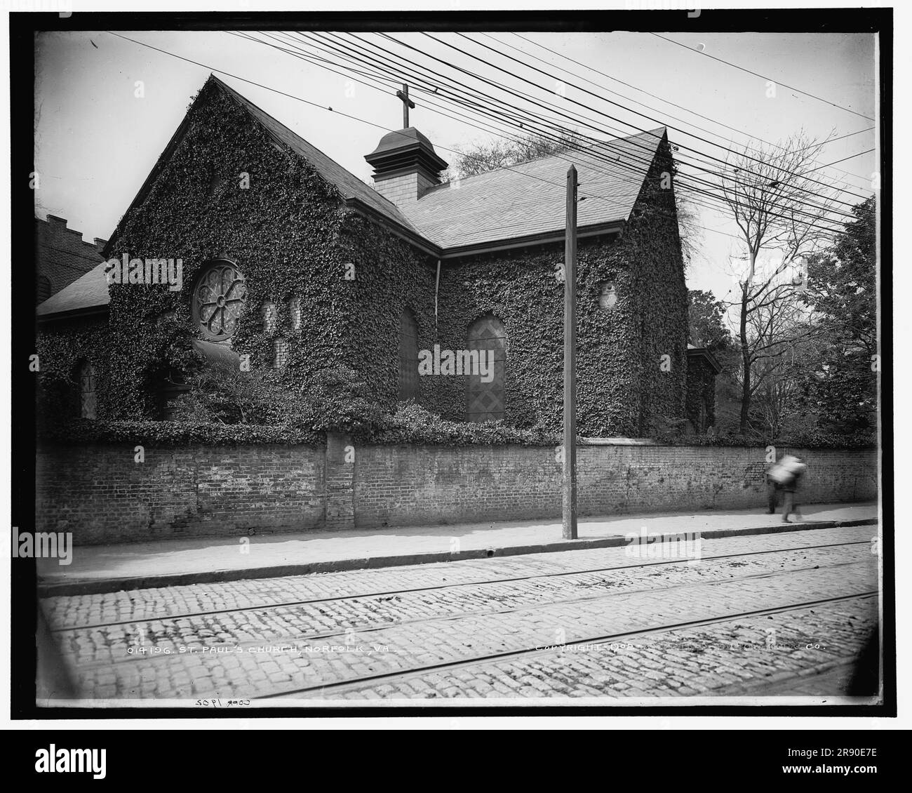St Paul's Church, Norfolk, Va., c1902. Foto Stock