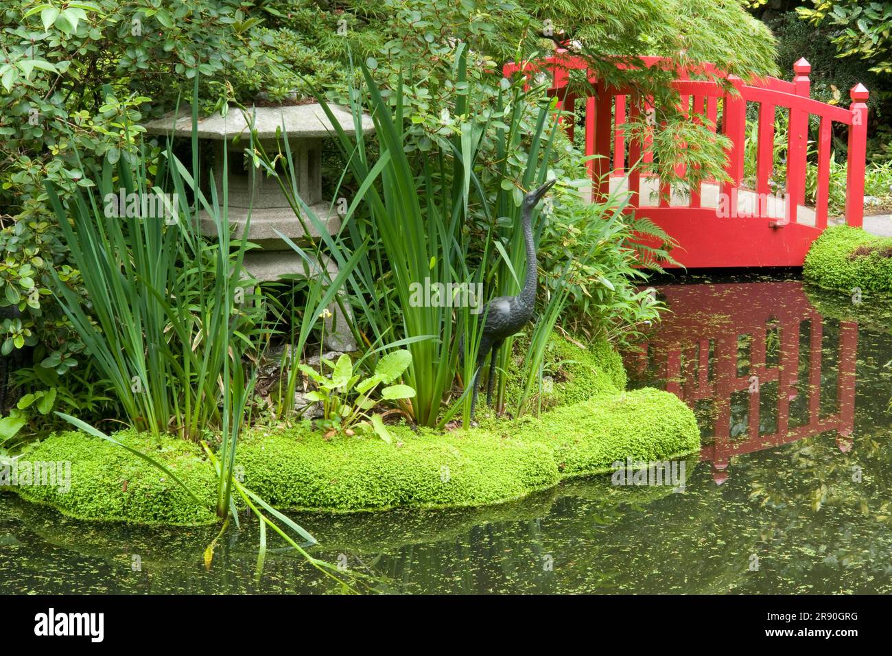 Compton Acres Gardens, Dorset, Inghilterra, Dorsetshire Foto Stock