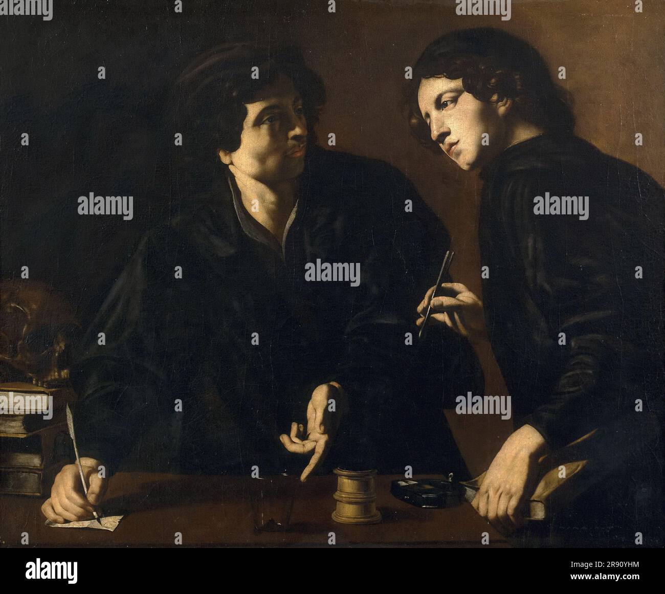 Santi Cosma e Damiano , 1620-1630. Si trova nella collezione del Museo del Prado, Madrid. Foto Stock