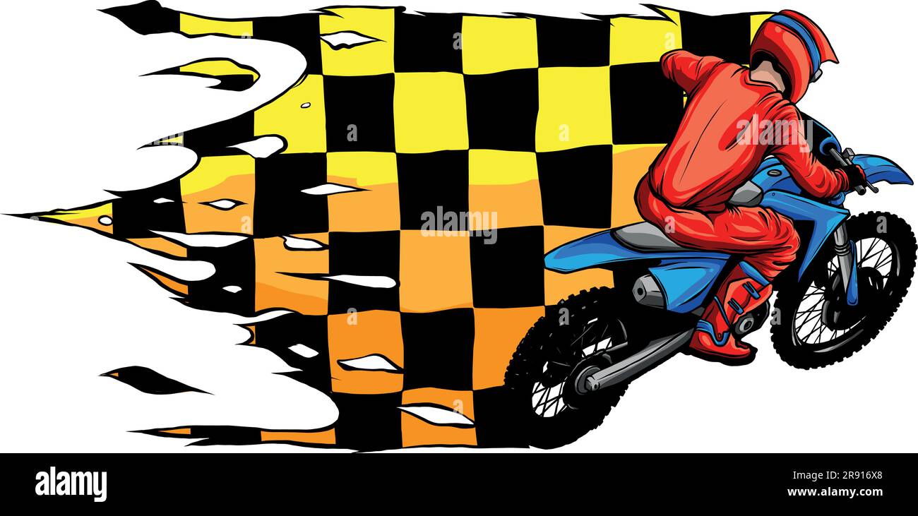 Decalcomania Motocross Dirt bike stampa Meccanismo di arte della parete Decorazioni per motociclisti Adesivo per saltare Moto cross vinile Opera d'arte per la sala giochi Arte della casa del meccanico