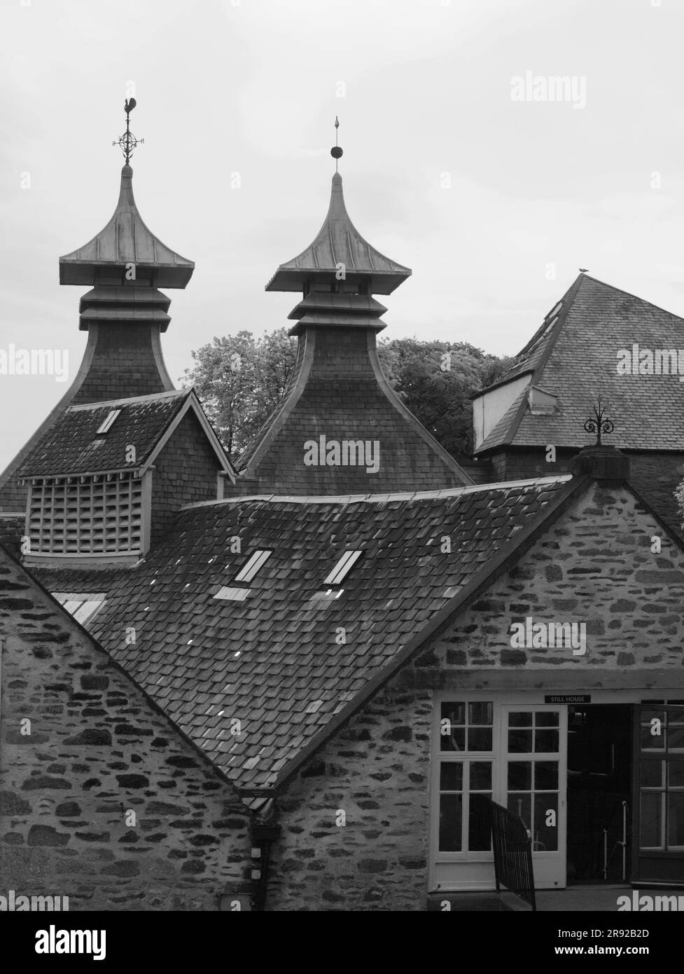 Distilleria di whisky Strathisla, Keith, Moray Foto Stock