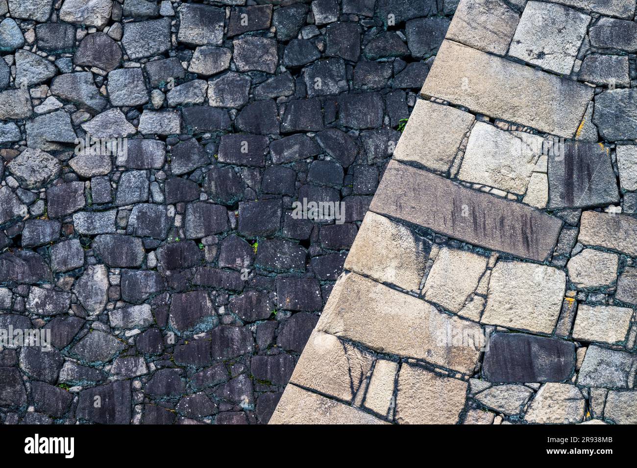 Il Castello di Osaka a Osaka, Giappone Foto Stock