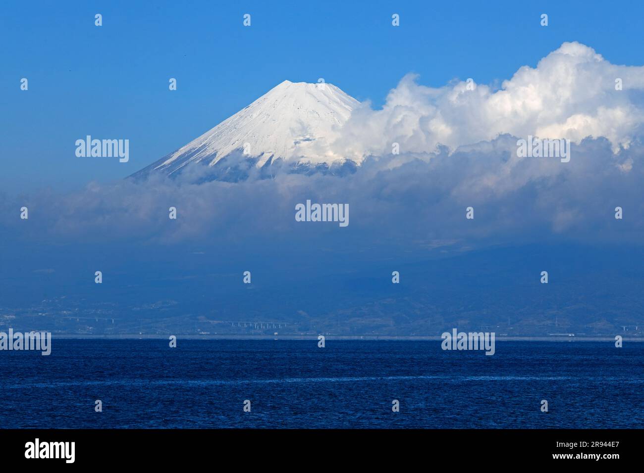 Suruga Bay e Mt. Foto Stock