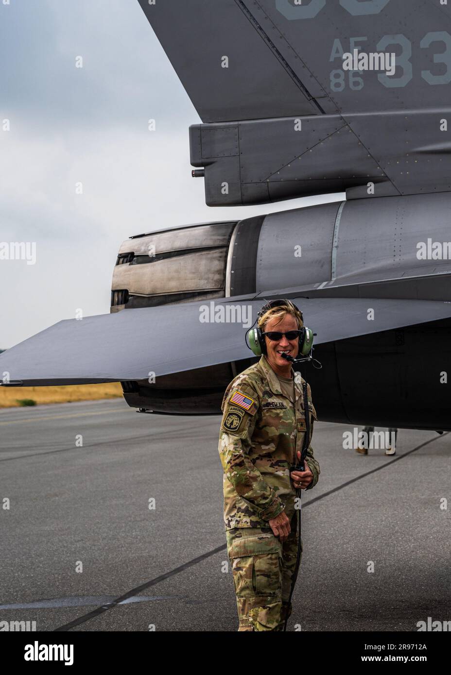 Exercise Air Defender integra sia gli Stati Uniti che le forze aeree alleate per difendere i valori condivisi, sfruttando e rafforzando le partnership vitali per scoraggiare l'aggressione in tutto il mondo. (Foto di Master Sgt. Amanda C. Geiger) Foto Stock
