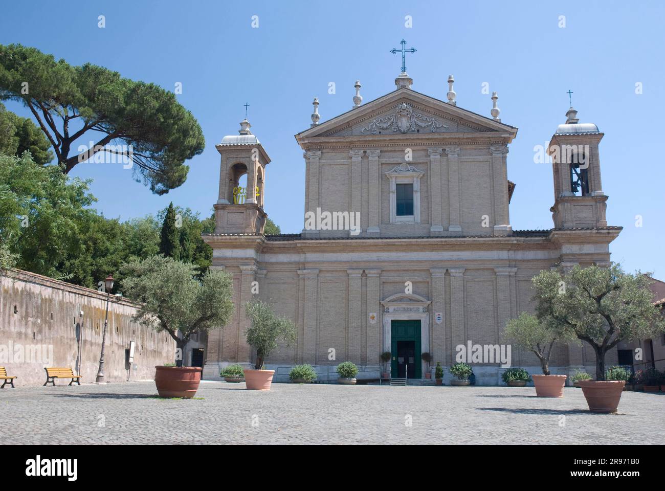 Basilica di Santa Anastasia, Roma, Italia, Europa Foto Stock