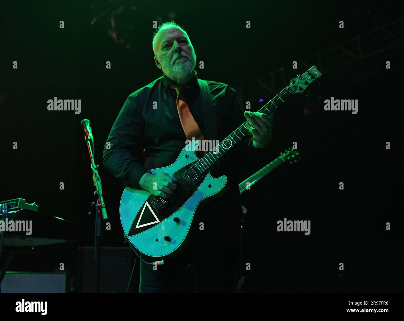 Hollywood FL, Stati Uniti. 22 giugno 2023. Mike Keneally del Devin Townsend Project si esibisce durante il Dreamsonic Tour all'Hard Rock Live tenutosi al Seminole Hard Rock Hotel & Casino il 22 giugno 2023 a Hollywood, Florida. Crediti: Mpi04/Media Punch/Alamy Live News Foto Stock