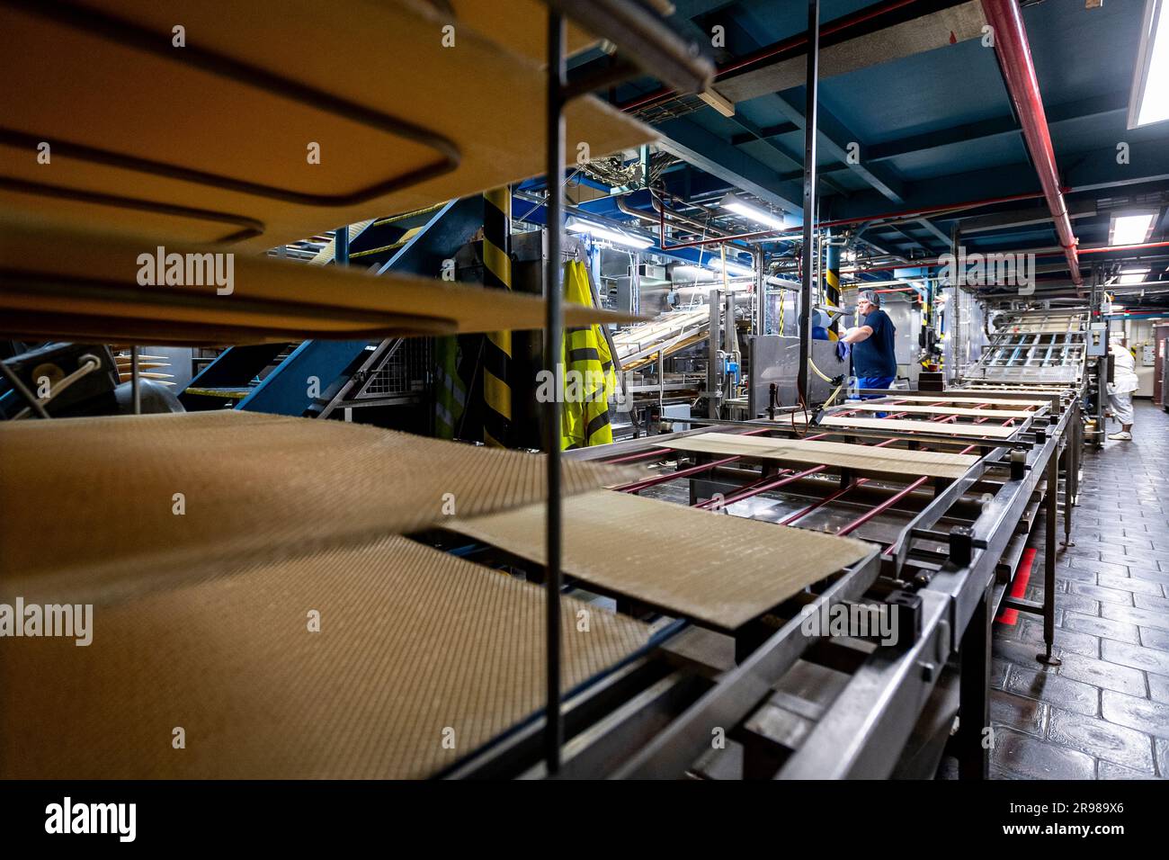 Lovosice, Repubblica Ceca. 19 giugno 2023. Stabilimento di produzione di wafer e biscotti della Mondelez International a Lovosice, Repubblica Ceca, 19 giugno 2023. Crediti: Ondrej Hajek/CTK Photo/Alamy Live News Foto Stock