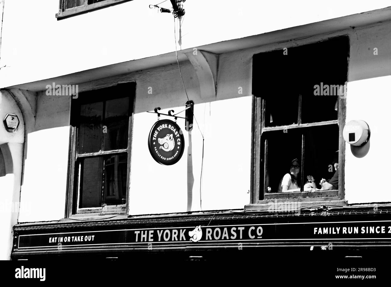 La York Roast Company, Low Petergate, York, Yorkshire, Inghilterra Foto Stock