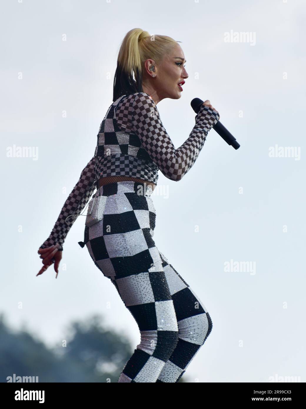 Londra, Regno Unito. 24 giugno 2023. Gwen Stefani Supporting Pink - Live in Hyde Park, London Credit: Graham Tarrant/Alamy Live News Foto Stock