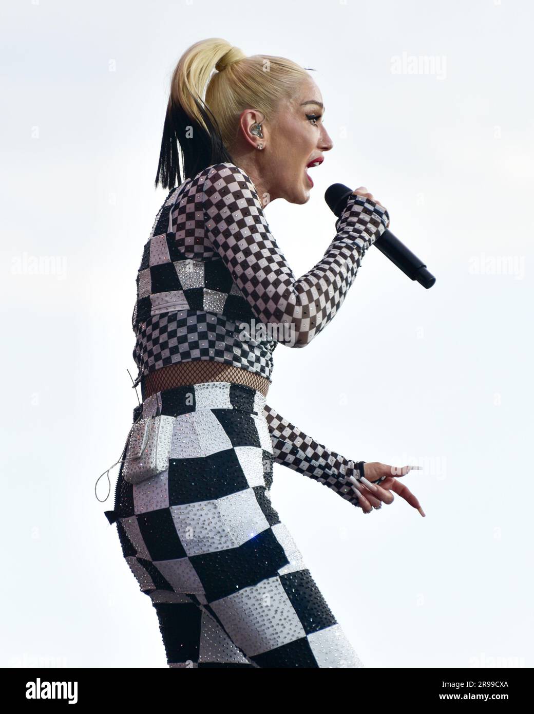 Londra, Regno Unito. 24 giugno 2023. Gwen Stefani Supporting Pink - Live in Hyde Park, London Credit: Graham Tarrant/Alamy Live News Foto Stock