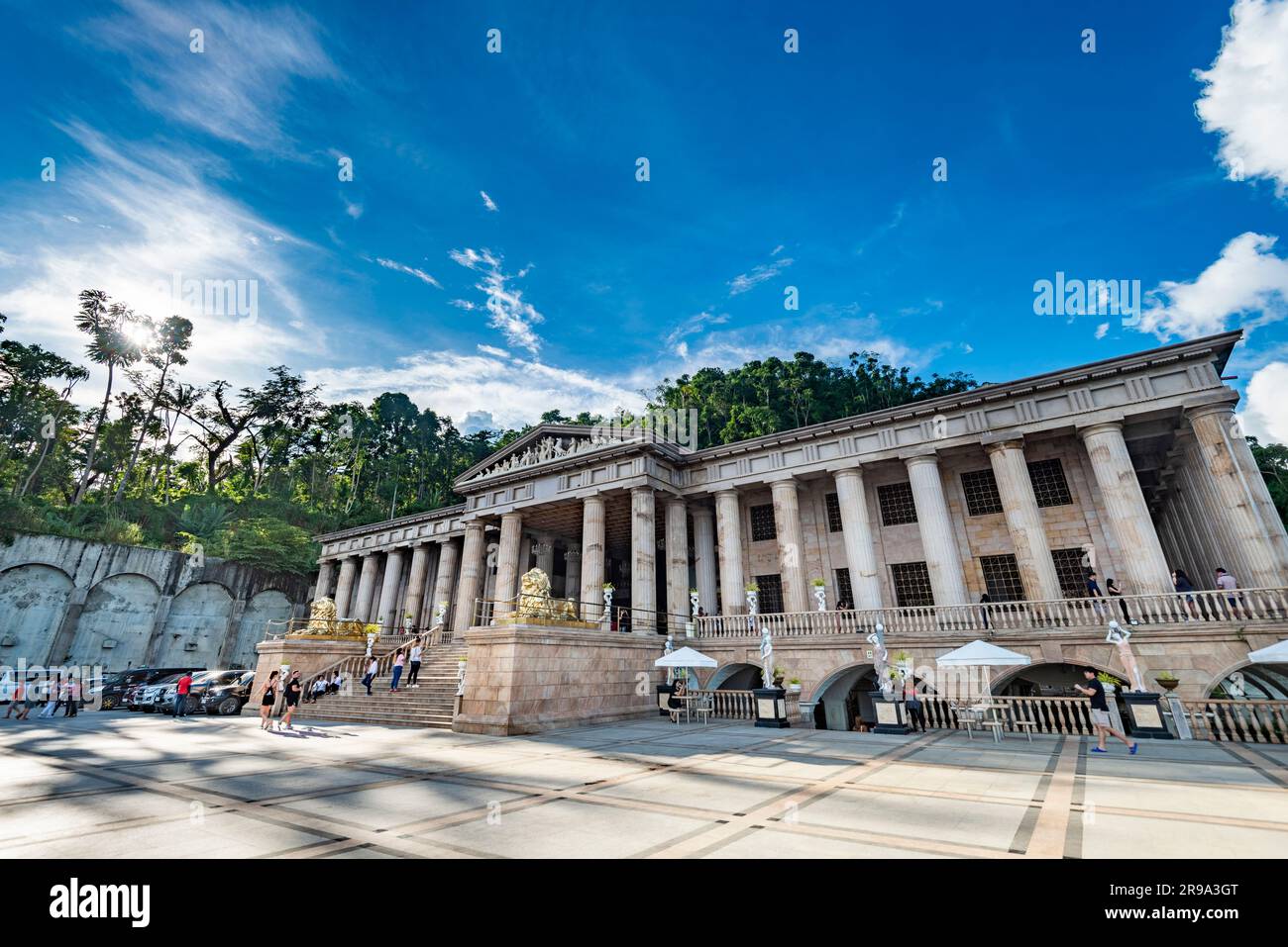 Cebu City, Filippine - 18 gennaio 2023: Un tempio dell'amore romanico, non religioso, costruito nel 2012 dal magnate degli affari Teodorico-Soriano-Adarna, dopo Foto Stock