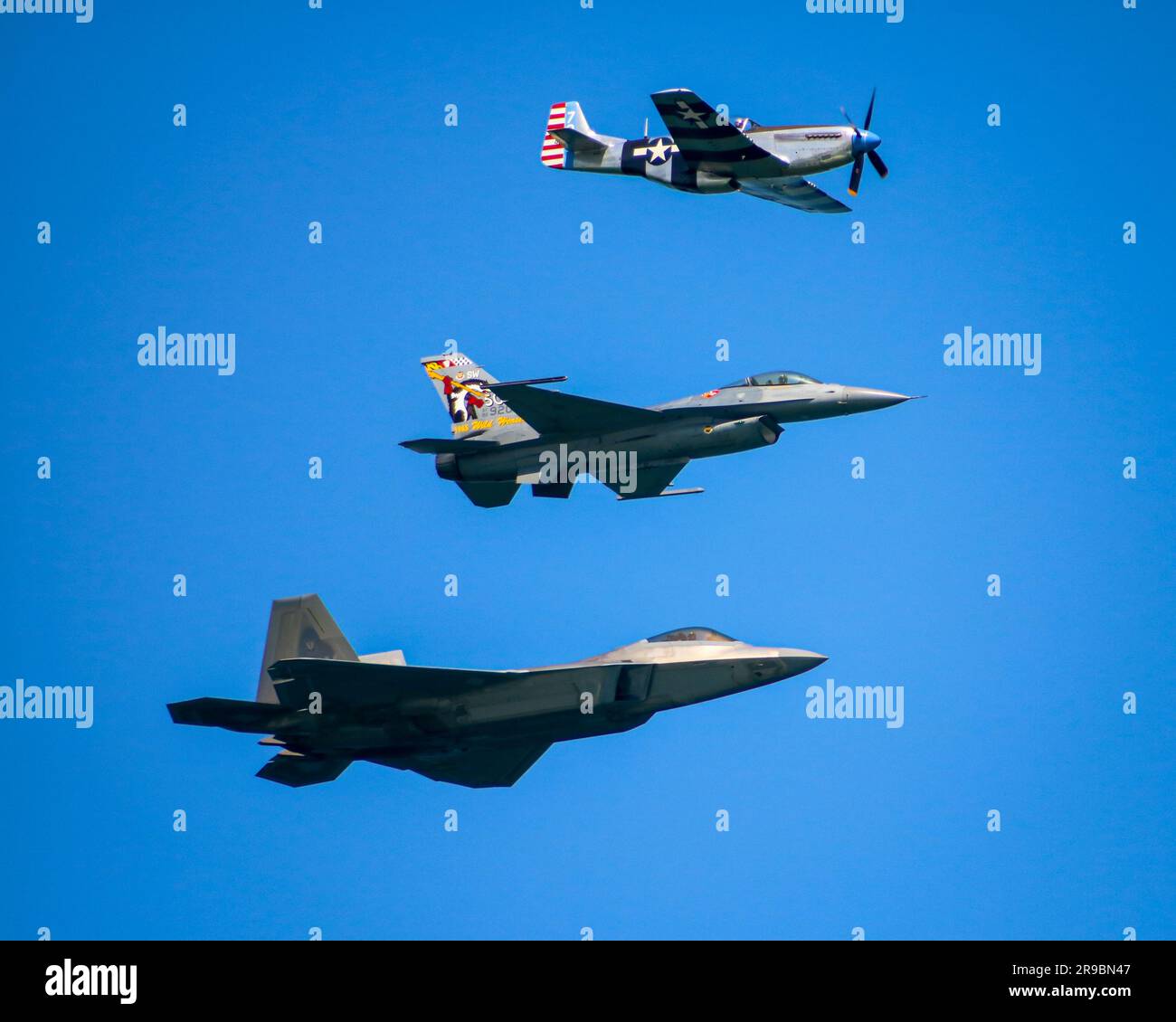 L'incredibile Miami Air Show Foto Stock