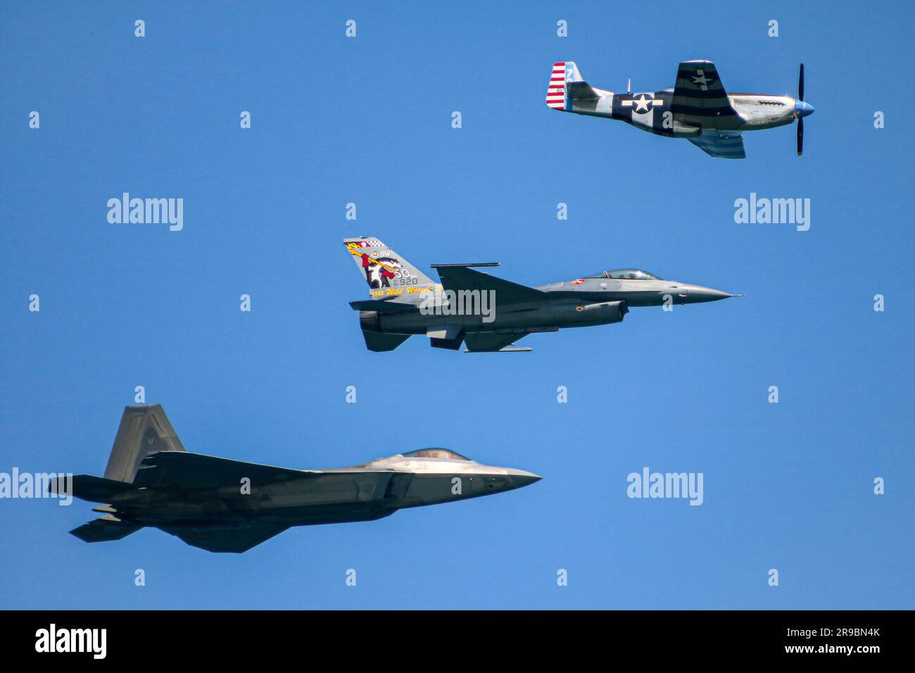 L'incredibile Miami Air Show Foto Stock