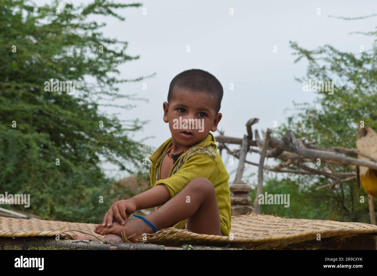 Ritratti di anziani e bambini di Baloch provenienti da diverse parti del Pakistan Foto Stock