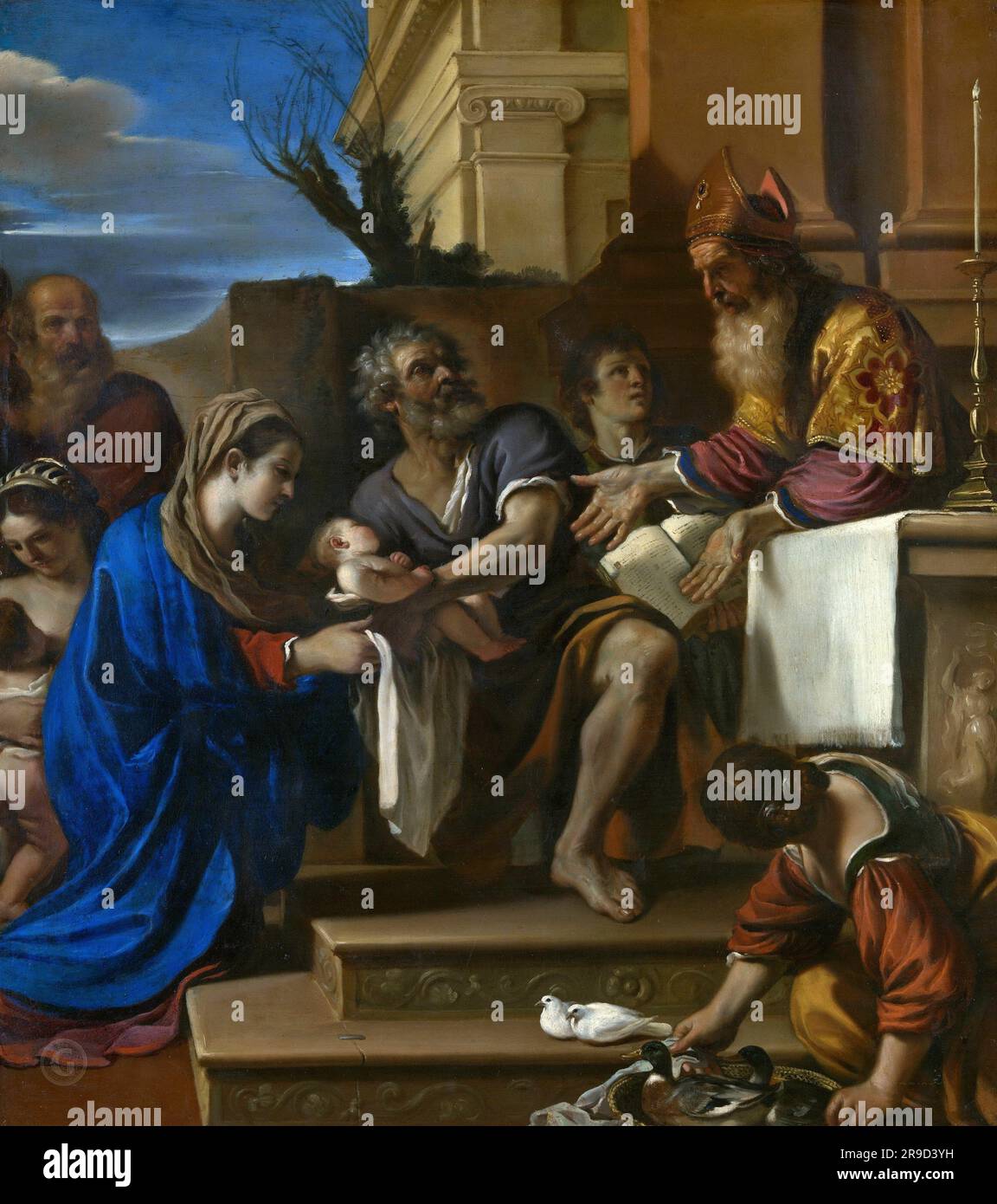 The presentation of jesus at the temple immagini e fotografie stock ad ...